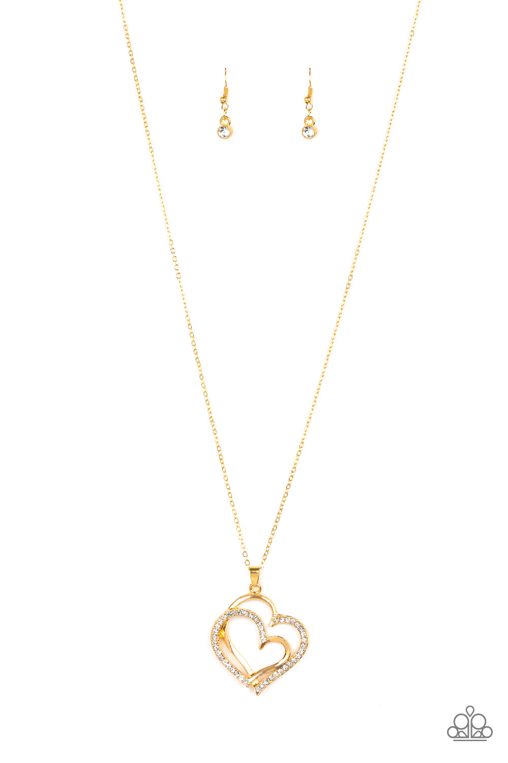 Lighthearted Luster Necklace__Gold