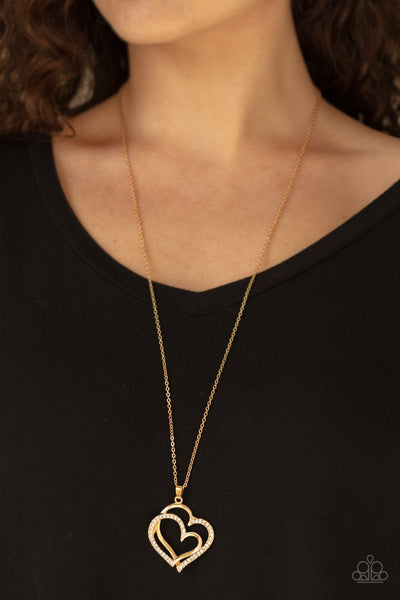 Lighthearted Luster Necklace__Gold