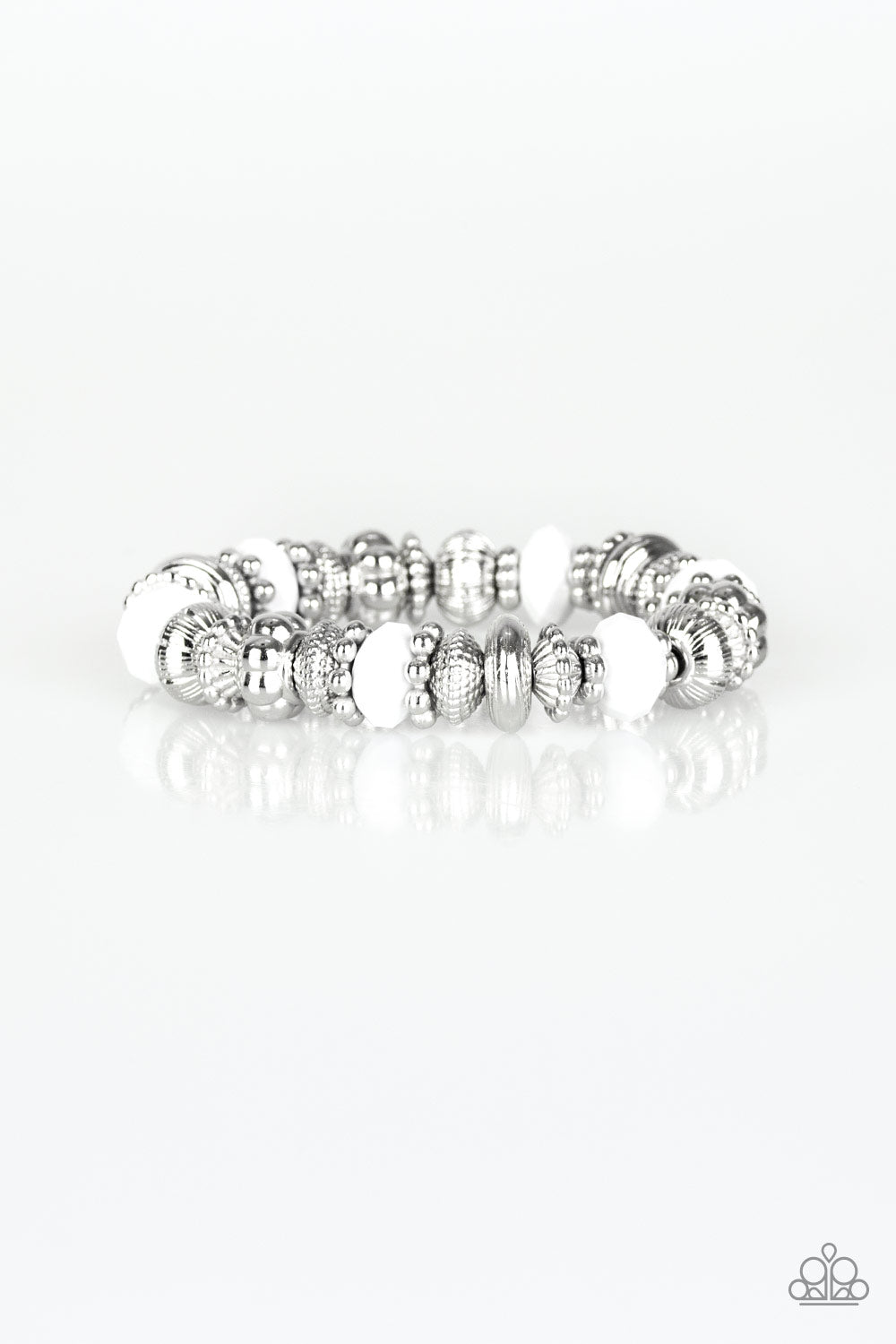 Live Life to the COLOR-fullest Bracelet__White