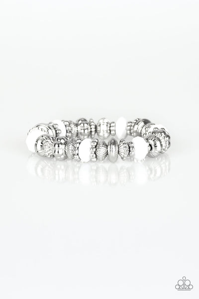 Live Life to the COLOR-fullest Bracelet__White