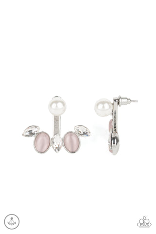 Modern Sophistication Earrings__Pink