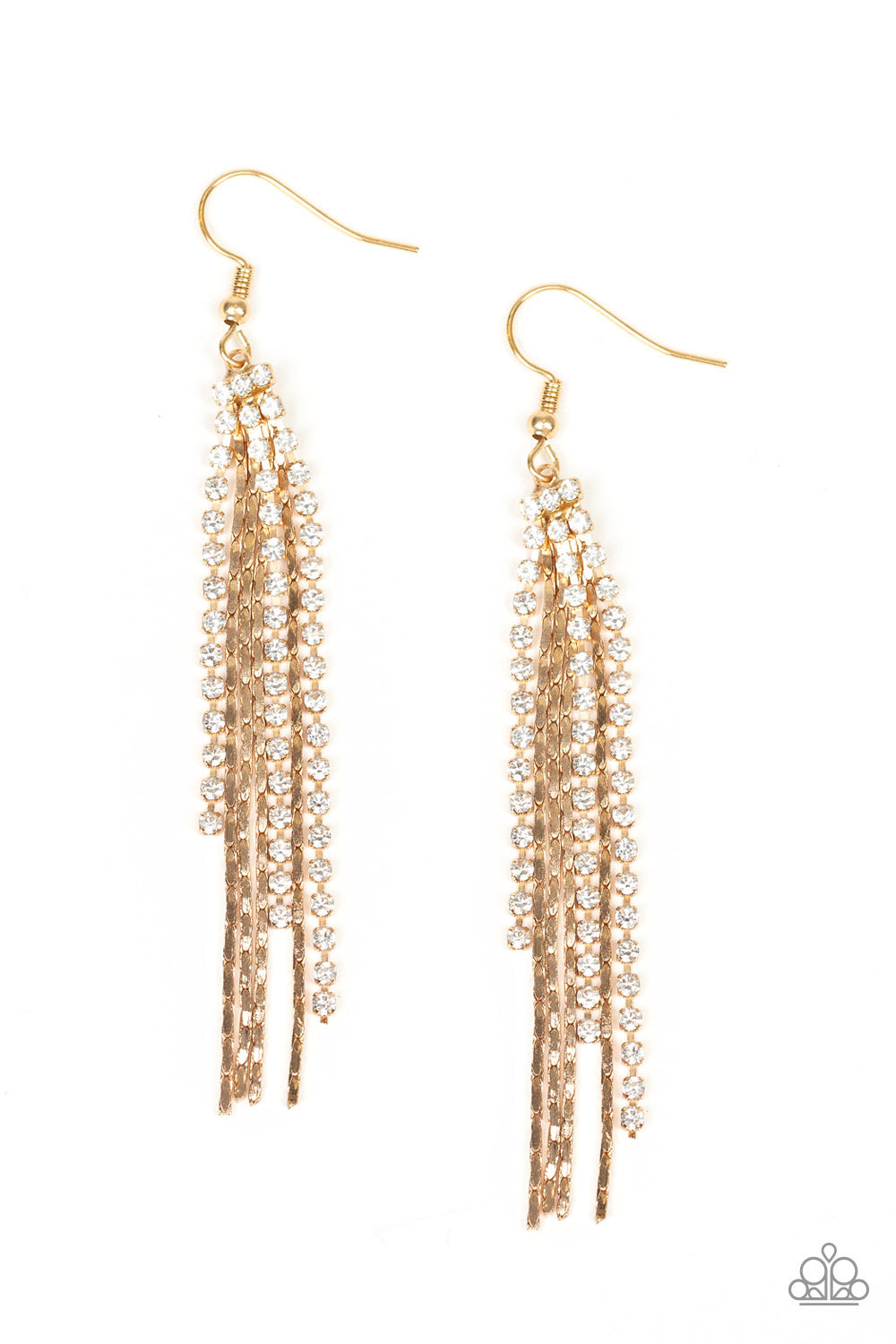 Red Carpet Bombshell Earrings__Gold