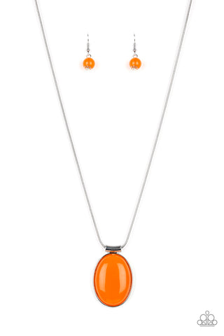 Rising Stardom Necklace__Orange