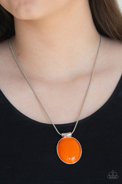Rising Stardom Necklace__Orange