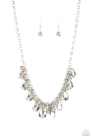 Stage Stunner Necklace__Silver