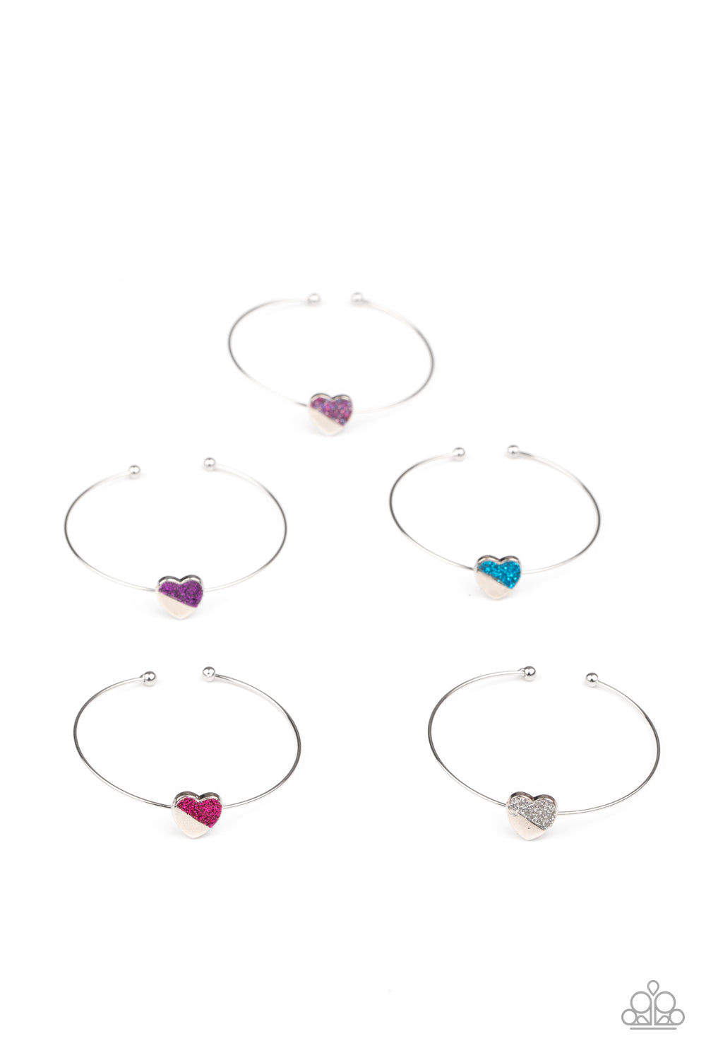 Heart Bracelet__Starlet Shimmer__Purple