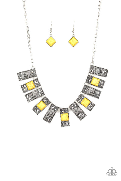 The Mane Contender Necklace__Yellow
