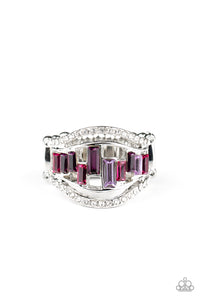 Treasure Chest Charm Ring__Purple