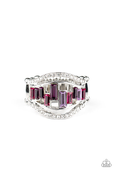 Treasure Chest Charm Ring__Purple