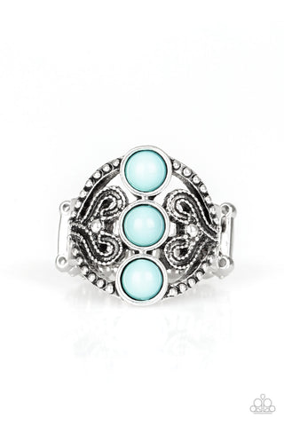 Triple Whammy Ring__Blue