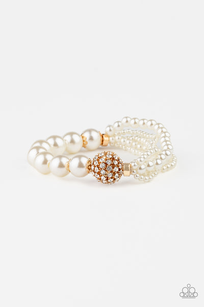 Vintage Collision Bracelet__Gold