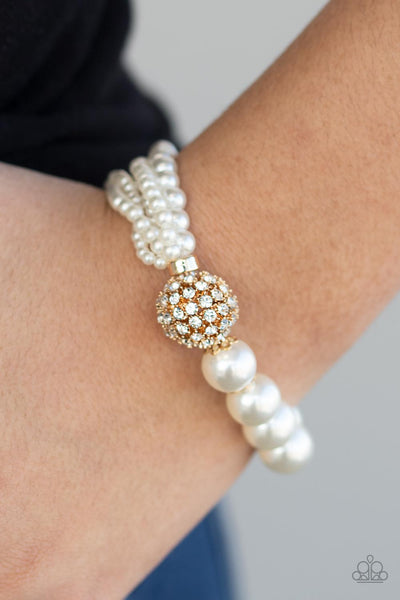 Vintage Collision Bracelet__Gold