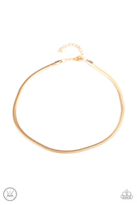 Flat Out Fierce Necklace__Gold