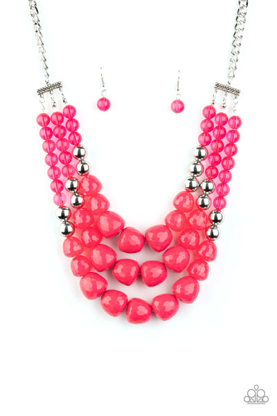 Forbidden Fruit Necklace__Pink