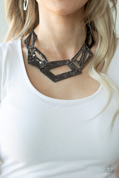 Break The Mold Necklace__Black