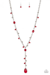 Afterglow Party Necklace__Red