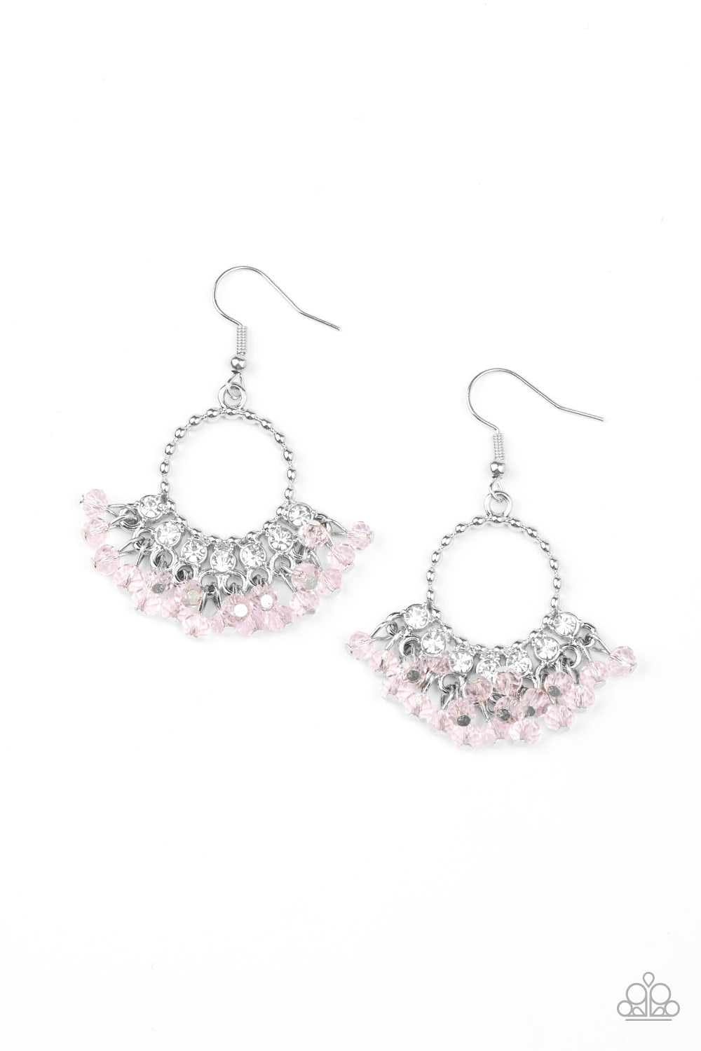 Charmingly Cabaret Earrings__Pink