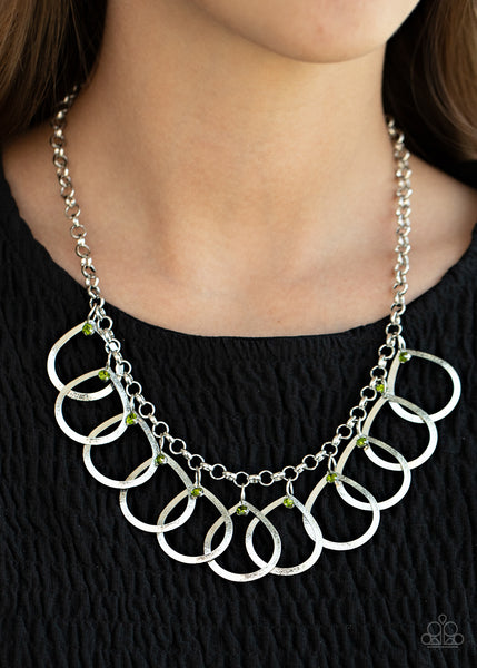 Drop By Drop Necklace__ Green