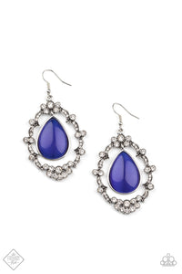 Icy Eden Earrings__Blue