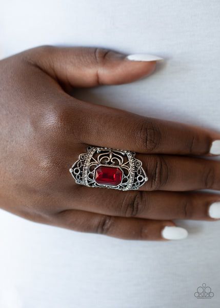 Undefinable Dazzle Ring__Red