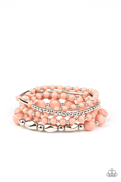 Vibrantly Vintage Bracelet__Pink