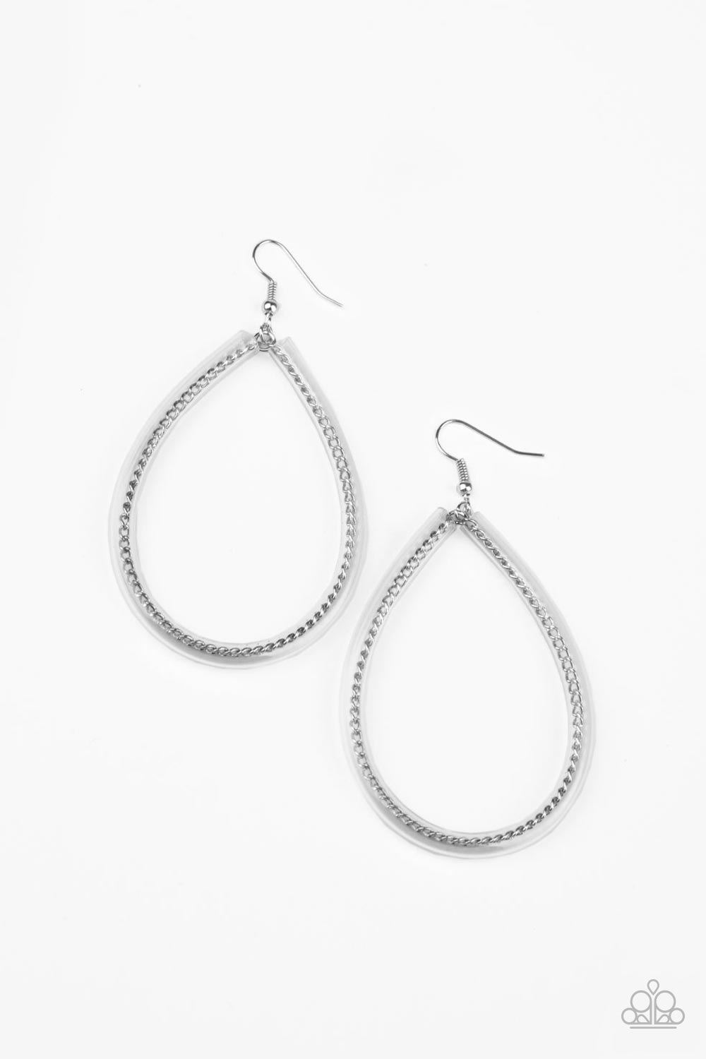 Just ENCASE You Missed It Earrings__Silver