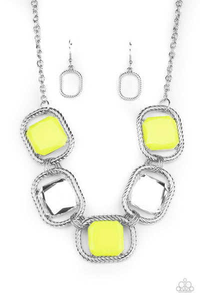 Pucker Up Necklace__Yellow