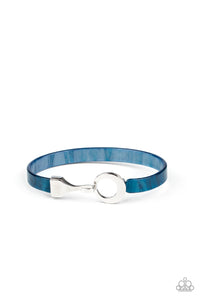 HAUTE Button Topic Bracelet__Blue