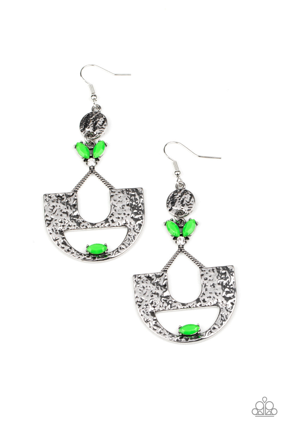 Modern Day Mecca Earrings__Green