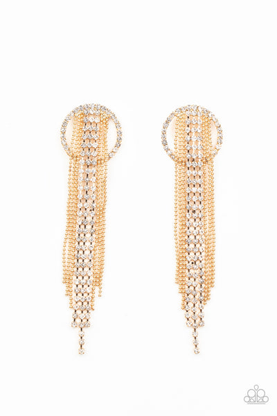 Dazzle by Default Earrings__Gold