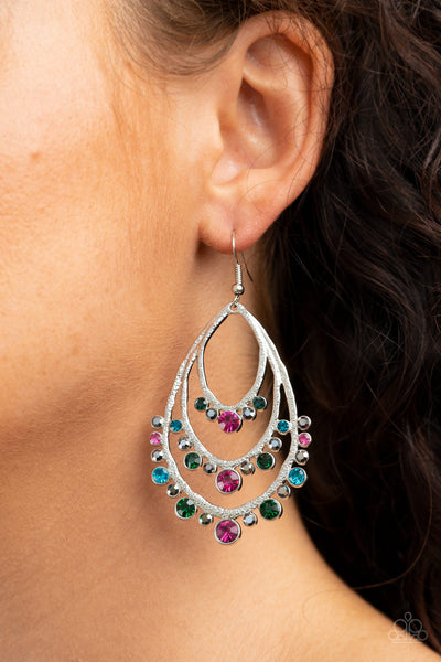 Break Out In TIERS Earrings__Multi