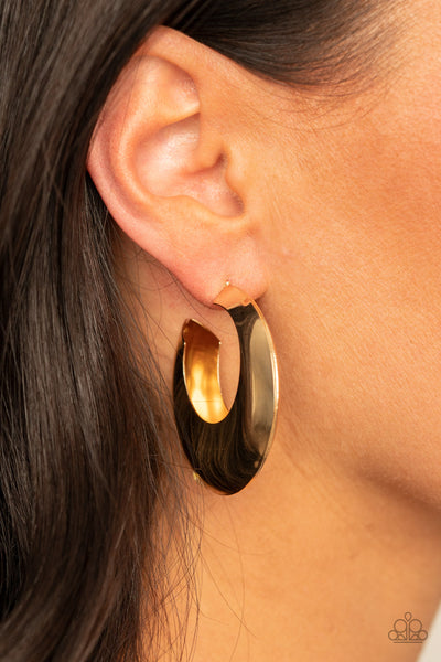 Chic CRESCENTO Earring__Gold
