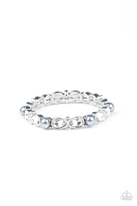 Frosted Finery Bracelet__Silver