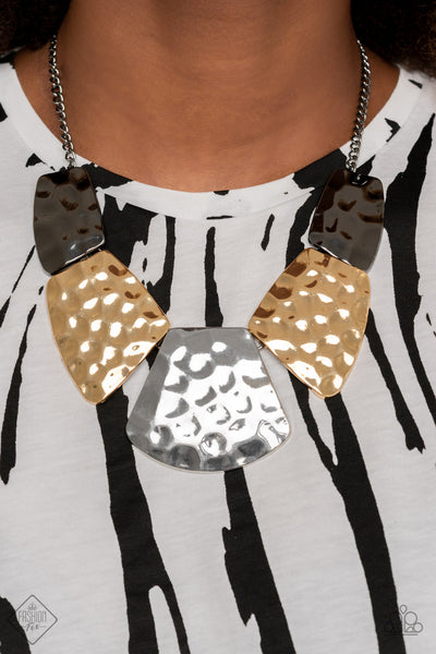 HAUTE Plates Necklace__Multi