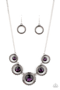 PIXEL Perfect Necklace__Purple