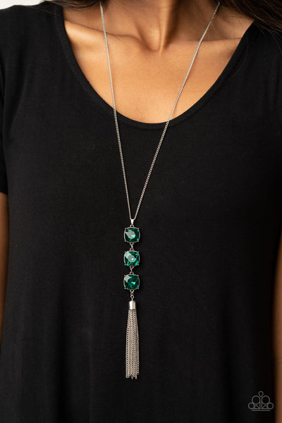 GLOW Me The Money! Necklace__Green