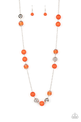Fruity Fashion Necklace__Orange