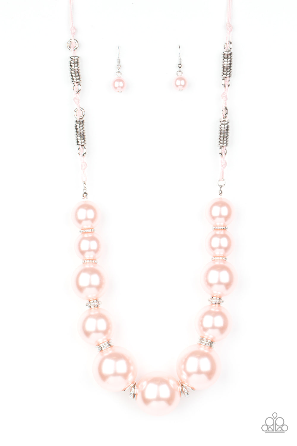 Pearly Prosperity Necklace__Pink