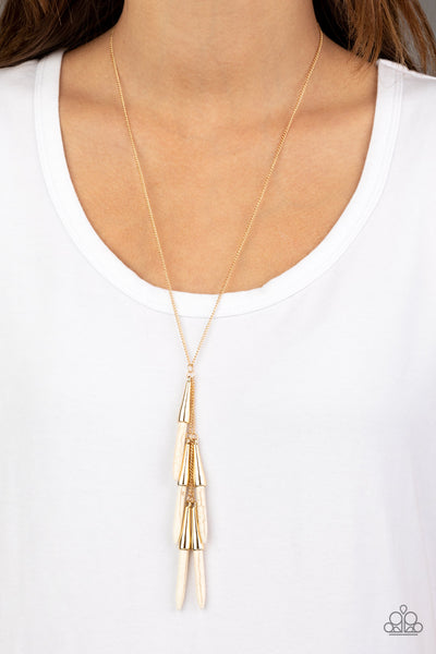 PRIMITIVE and Proper Necklace__White