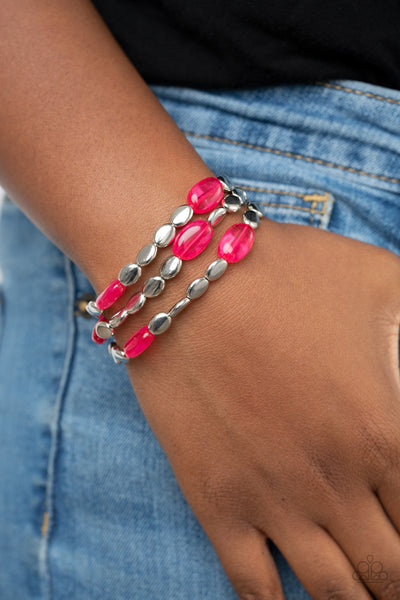 Sorry to Burst Your BAUBLE Bracelet__Pink