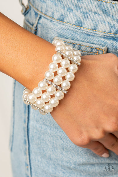 Modern Day Majesty Bracelet__White