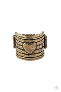 Don't Lose Heart Ring__Brass