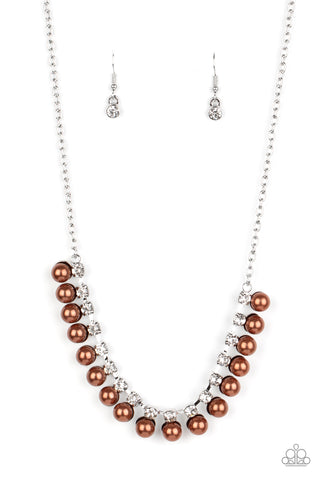Frozen in TIMELESS Necklace__Brown