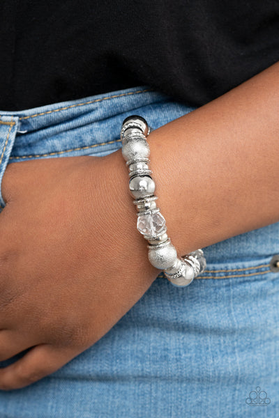 Take Your Best Shot Bracelet__White