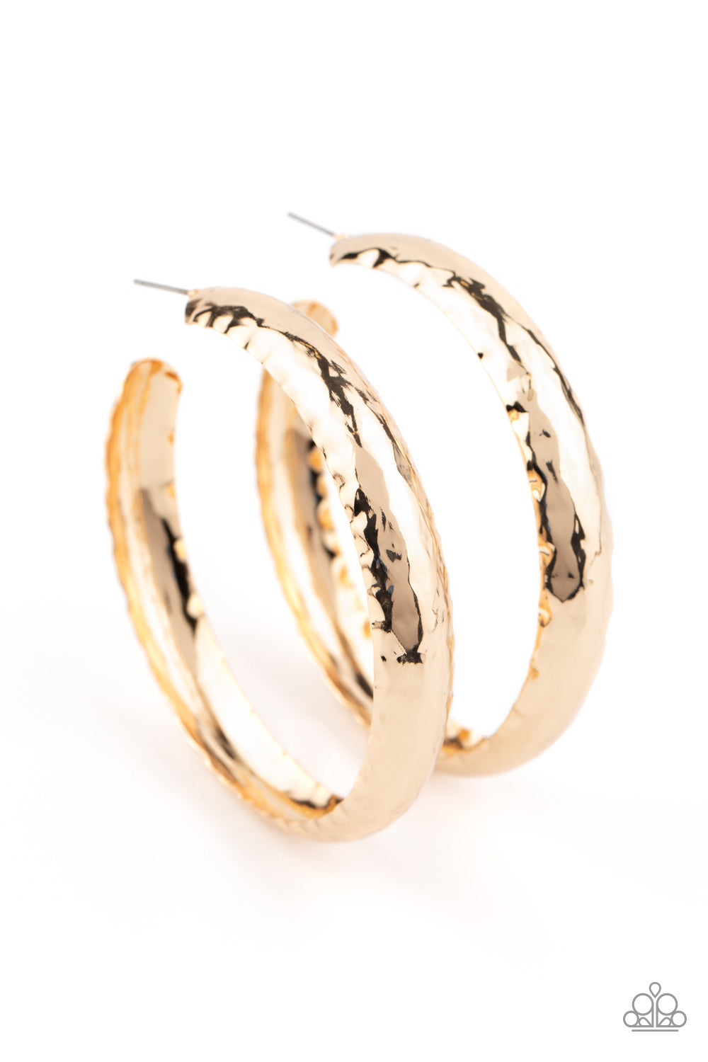 Check Out These Curves Earrings__Gold