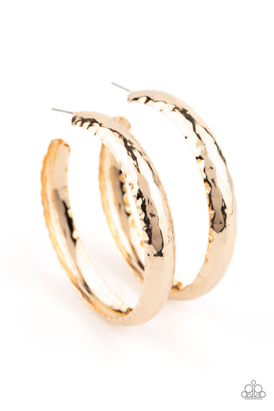 Check Out These Curves Earrings__Gold