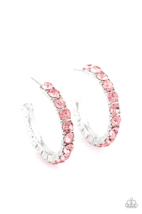 CLASSY is in Session Earrings__Pink