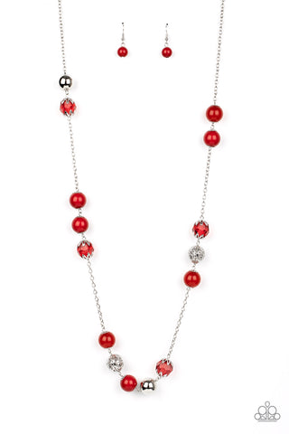 Fruity Fashion Necklace__Red