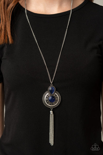 Mountain Mystic Necklace__Blue