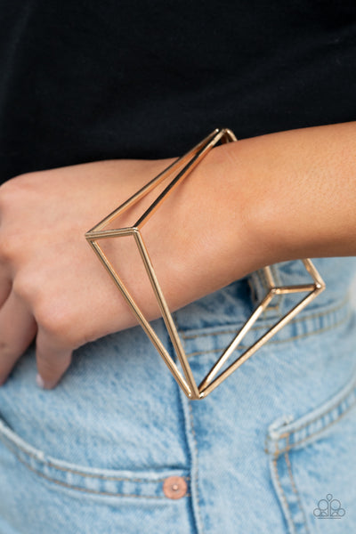 In Another Dimension Bracelet__Gold